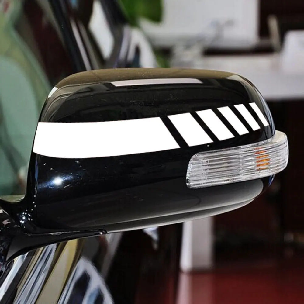Mirror Stickers, Striped Decals