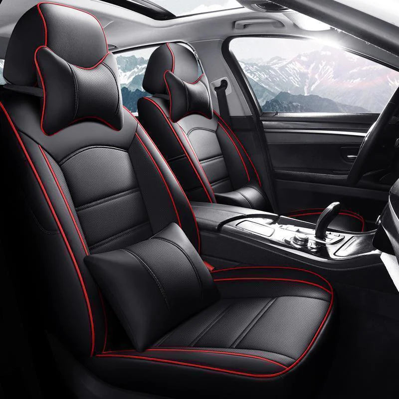 Full Coverage Leather Car Seat Covers for VW
