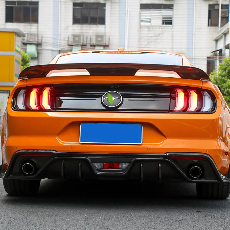 Carbon Fiber Rear Spoiler for 15-21 Ford Mustang GT500