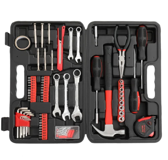 148pcs Iron Red Tool Set