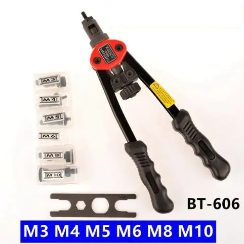 Rivet Nut Tool and Cap Pulling Tool Set