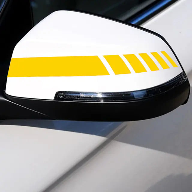 Mirror Stickers, Striped Decals
