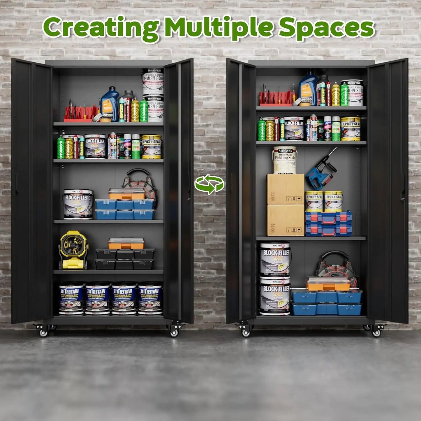 Cabinet With Optional Wheels