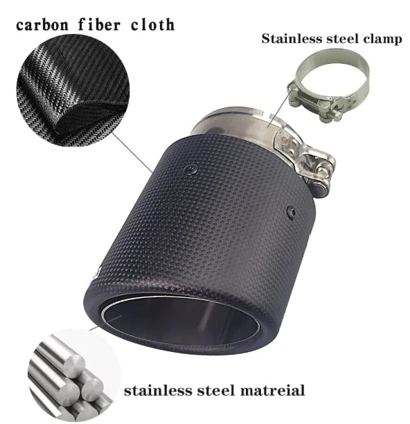 Carbon Fiber Exhaust Tip