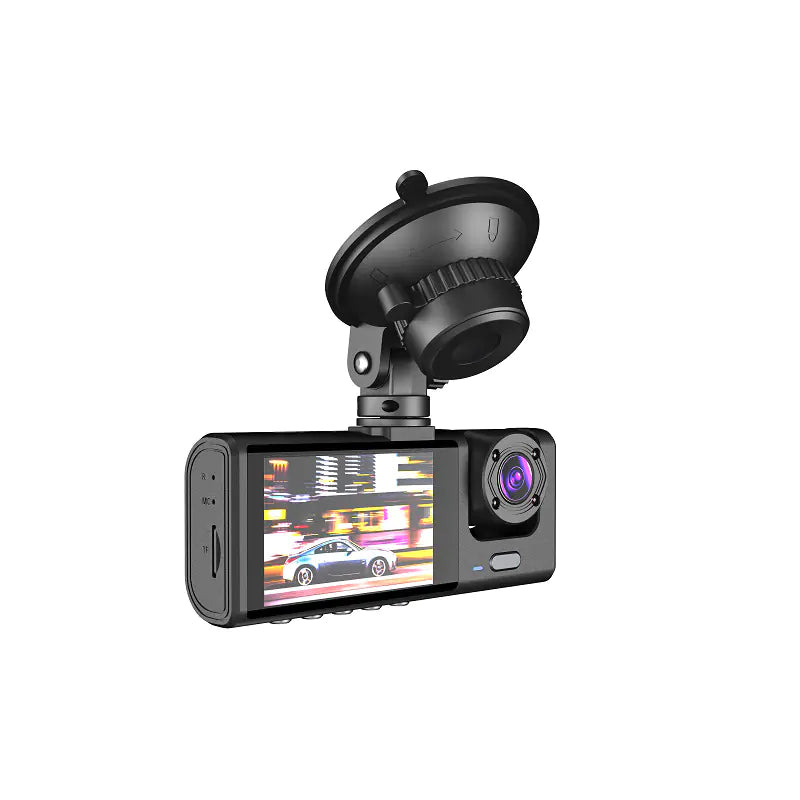 High-Definition Three-Lens Car Driving Recorder