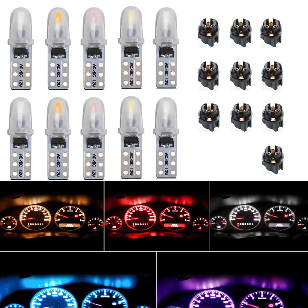 LED Dashboard Indicator Light T5 Base Upgrade