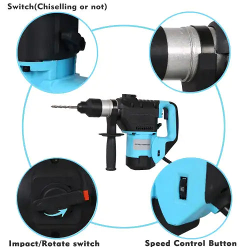 Rotary Hammer 1100WBlue