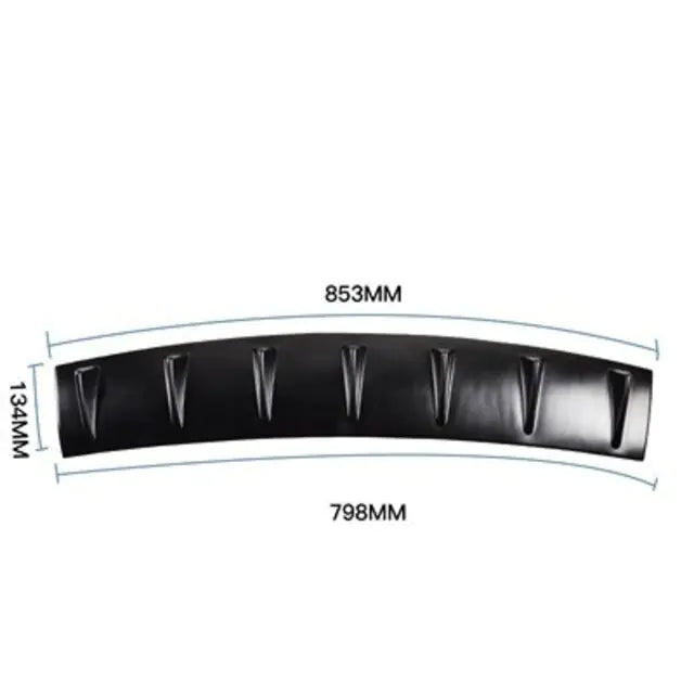 Rear Bumper Shark Fin Spoiler