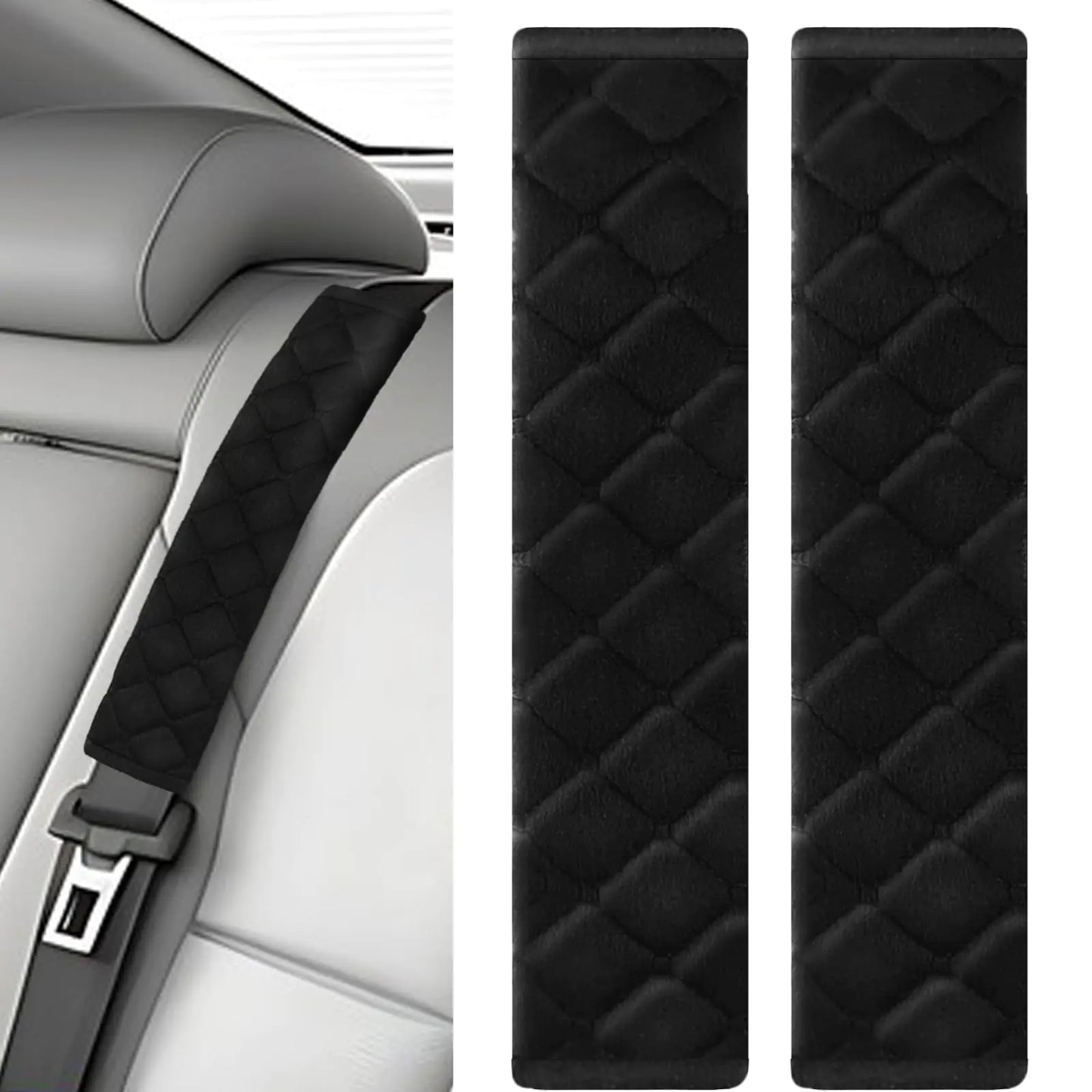 Luxury Car Seat Strap Cushions