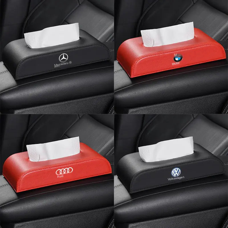 Leather Tissue Holder