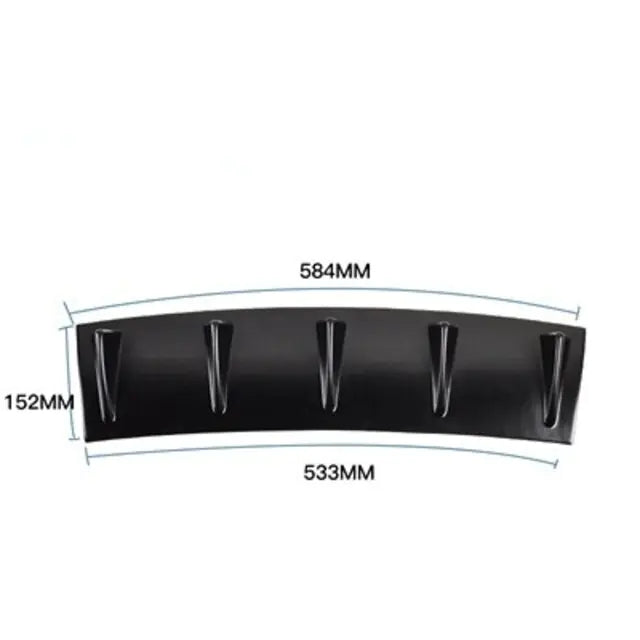 Rear Bumper Shark Fin Spoiler