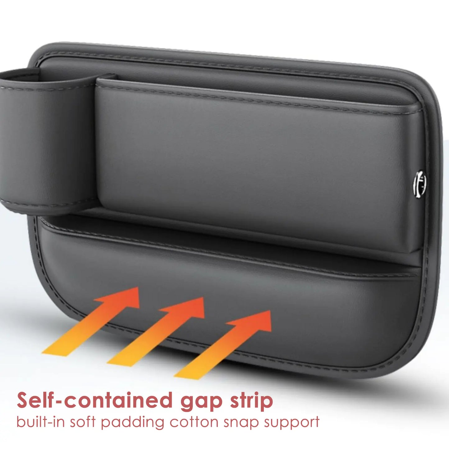 Multifunctional Seat Gap Organizer with Cup Holder