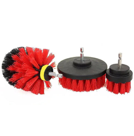 Brush Set with Tire Brush - Three Pieces
