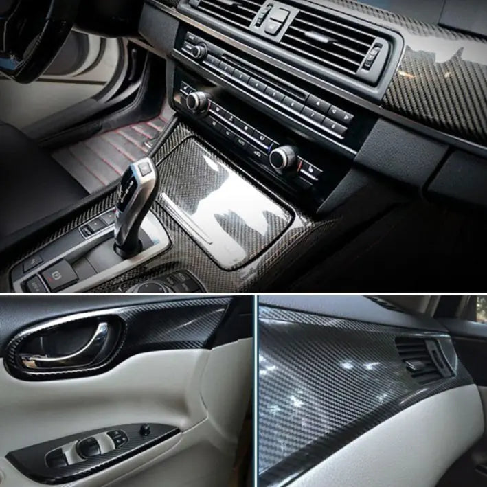5D High Gloss Carbon Fiber Vinyl Wrap