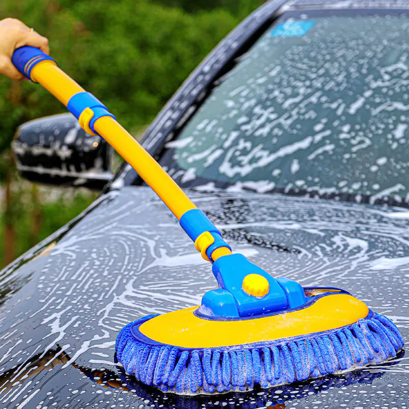Mop with Long Handle and Soft Bristles