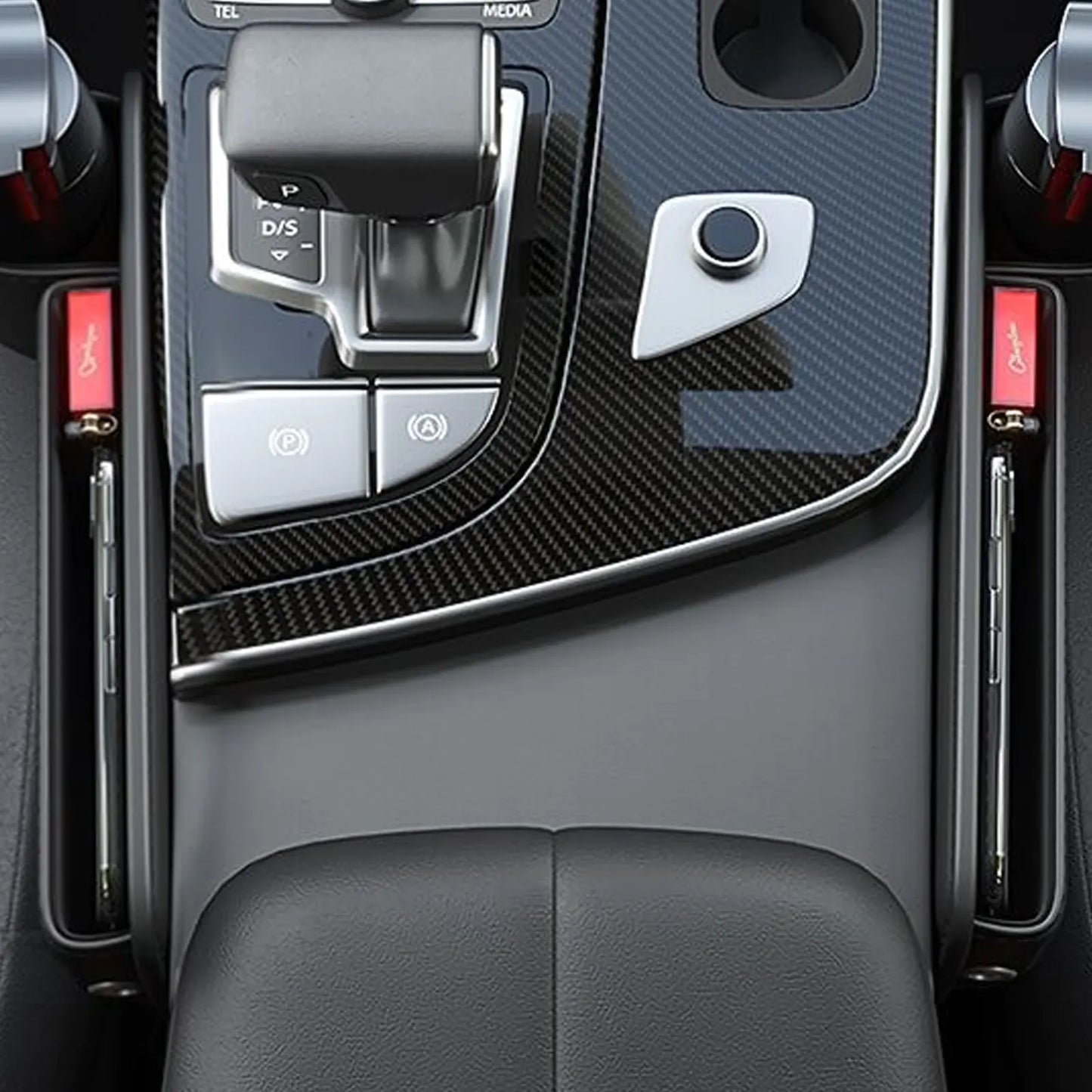 Multifunctional Seat Gap Organizer with Cup Holder