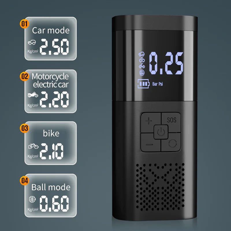 Versatile AirMatic Car Tire Inflator
