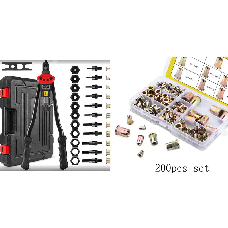 Rivet Nut Tool and Cap Pulling Tool Set