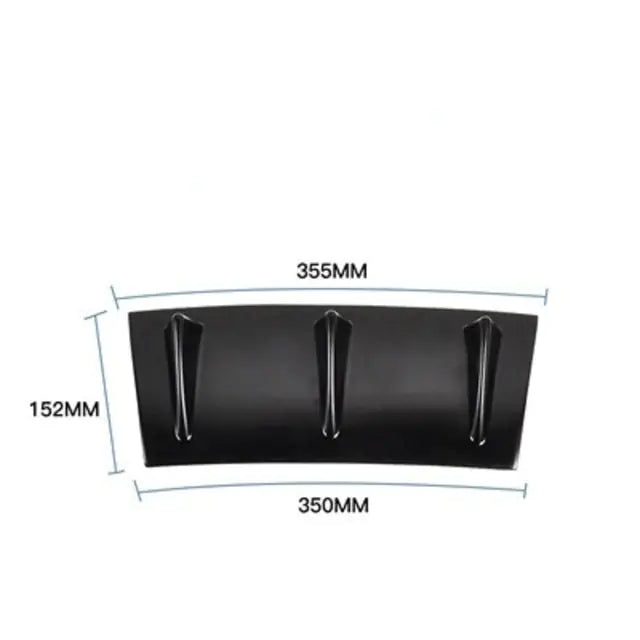 Rear Bumper Shark Fin Spoiler