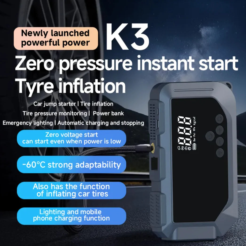 12V Car Battery Jump Starter