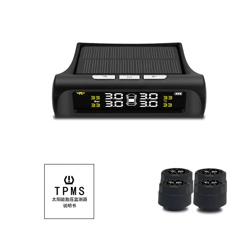 Tire Pressure Monitoring System with External Sensors