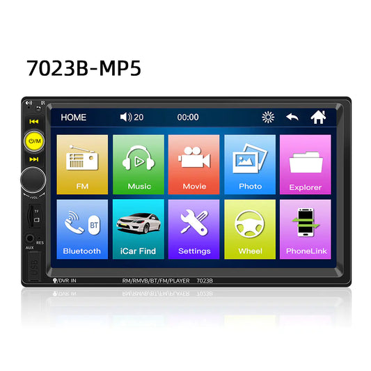 7-Inch Car MP4/MP5 Player with Bluetooth FM Radio
