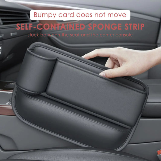Multifunctional Seat Gap Organizer with Cup Holder