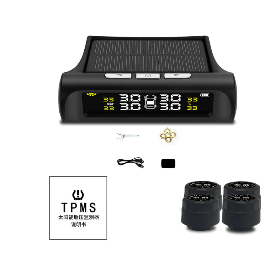 Tire Pressure Monitoring System with External Sensors