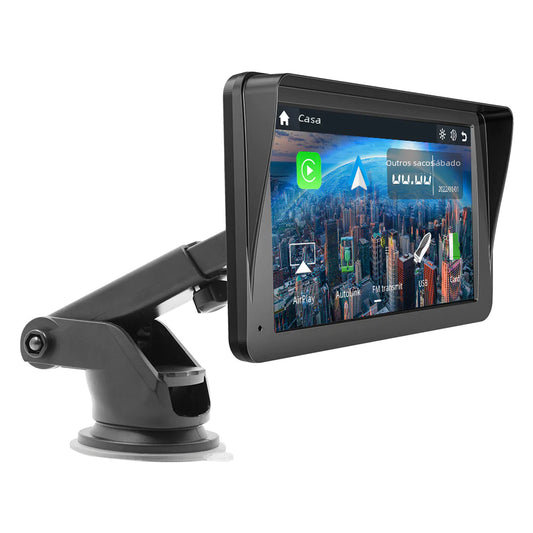 Portable 7-Inch Car Smart Screen with Wireless Carplay