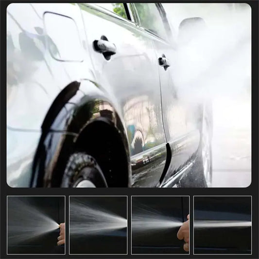 High-Pressure Wash Gun with Foam Nozzle and Hose