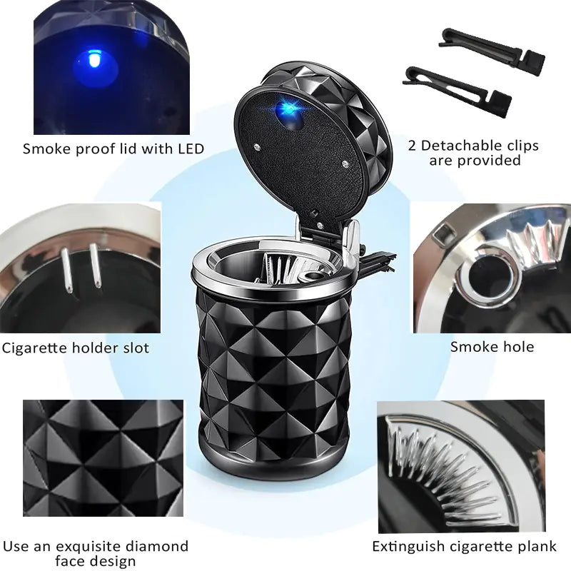 Ashtray with High-Temp Resistance