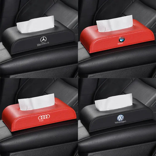 Leather Tissue Holder
