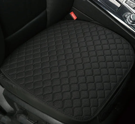 Car Seat Cushion Set, Universal Linen with Backrest