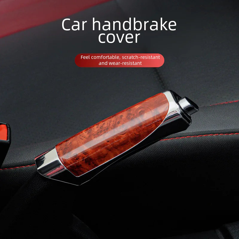 Handbrake Cover with Carbon Fiber Finish