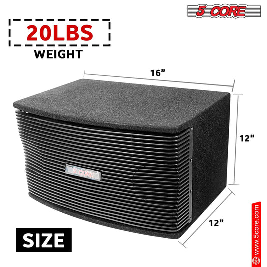 Dual 8" Subwoofer Enclosure 800W