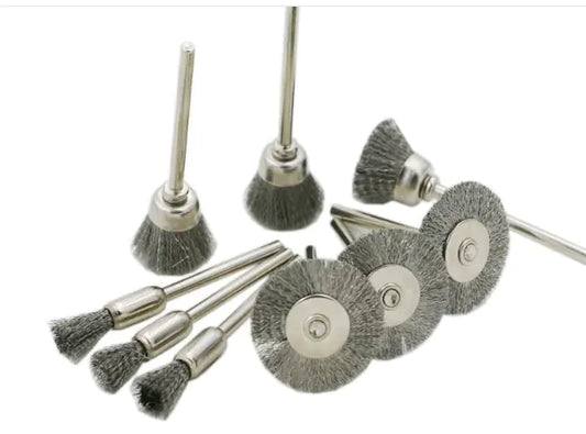 Electric Rust Brush for Metal Molds and Tools
