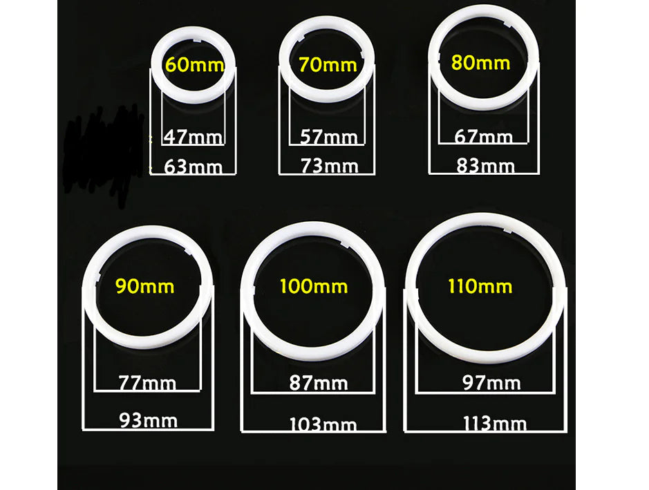 Cotton Light Angel Eye Ring Daytime Running Lights