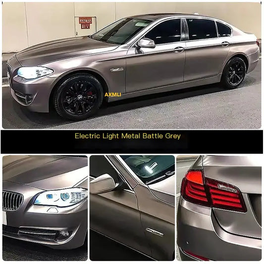 Electro-Optic Combat Grey Car Wrap
