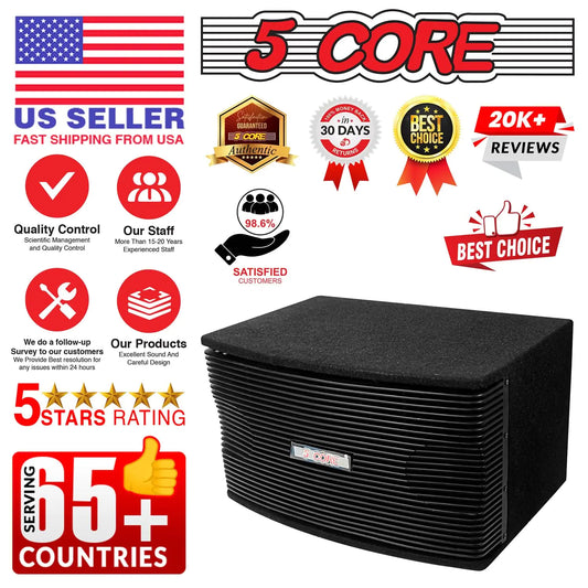 Dual 8" Subwoofer Enclosure 800W