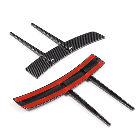2pcs Bumper Vent Decoration Stickers