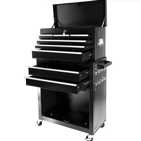 8-Drawer Rolling Tool Chest With Wheels