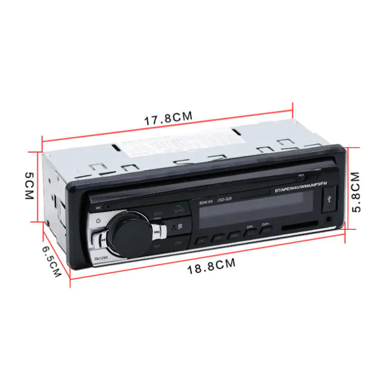 JSD520 Bluetooth Car MP3 Player with USB and Radio