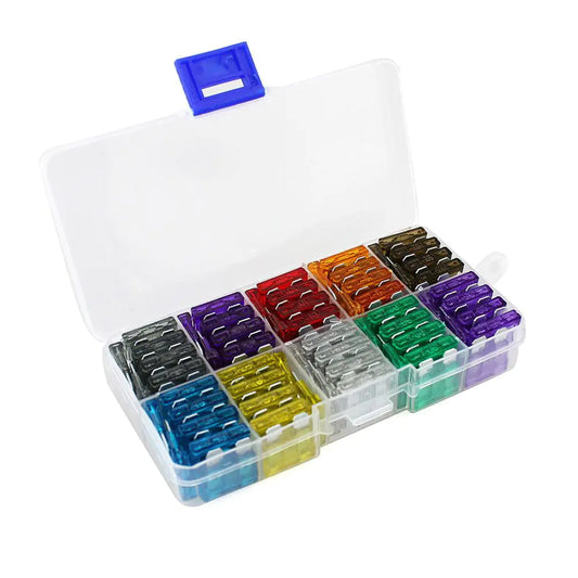 Automotive Fuse Kit - Medium Size, 100 Pieces Set