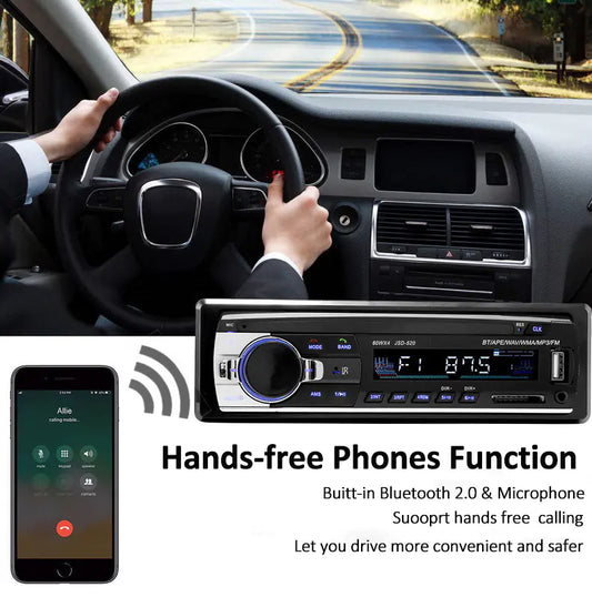 JSD520 Bluetooth Car MP3 Player with USB and Radio