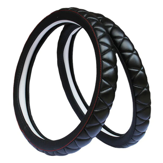 Crystal Crown Steering Wheel Cover for Car Interior 37-38CM
