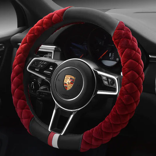 Winter Plush Steering Wheel Cover
